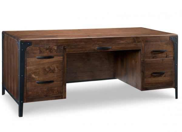 DOUBLE PEDESTAL EXECUTIVE DESK - Image 2