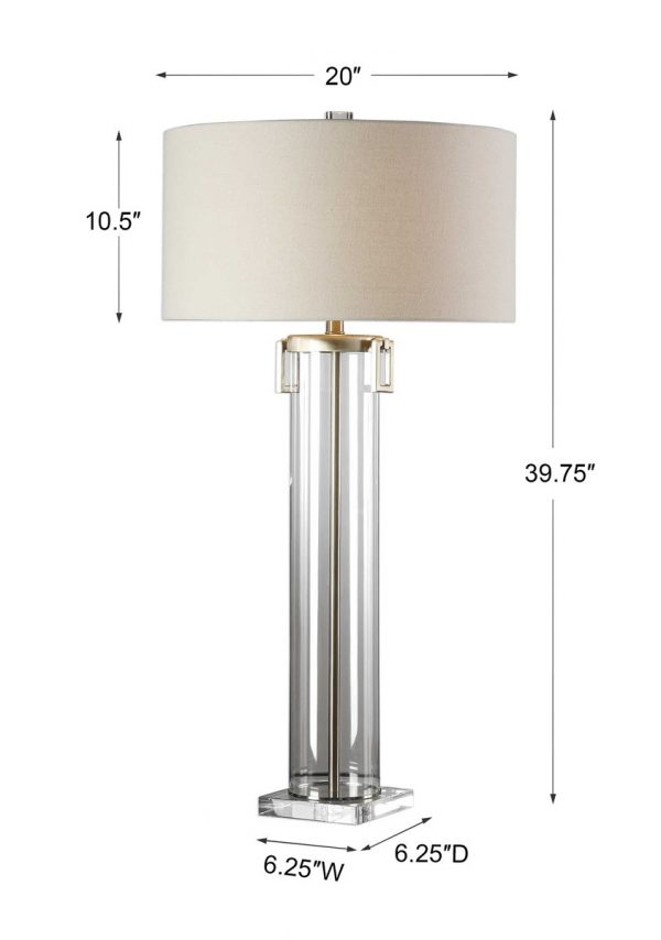 CRYSTAL BASE TABLE LAMP - Image 3