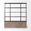 LARGE MANGO WOOD BOOKCASE - Image 2