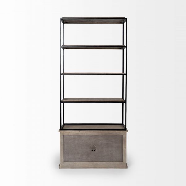 MANGO WOOD BOOKCASE - Image 5