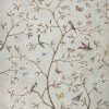 PRINTEMPS II - GALLERY WRAP CANVAS-Lovely Chinoiserie panels with birds and butterflies - Image 2