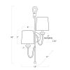 COASTAL DOUBLE SCONCE - Image 4