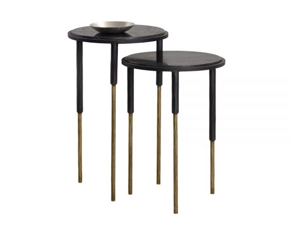 ADLEY NESTING TABLES - SET OF 2 - Image 2