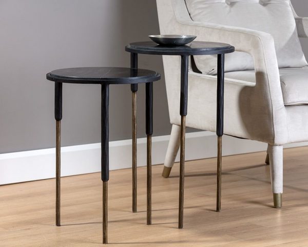 ADLEY NESTING TABLES - SET OF 2 - Image 5