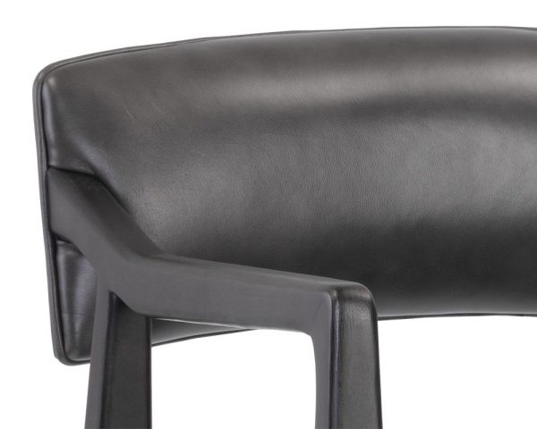 KARL LEATHER STOOL - Image 8