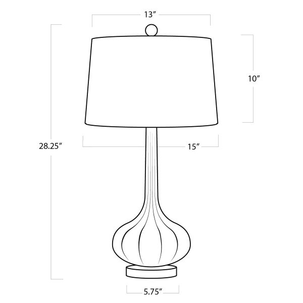 ANTIQUE MERCURY TABLE LAMP - Image 6