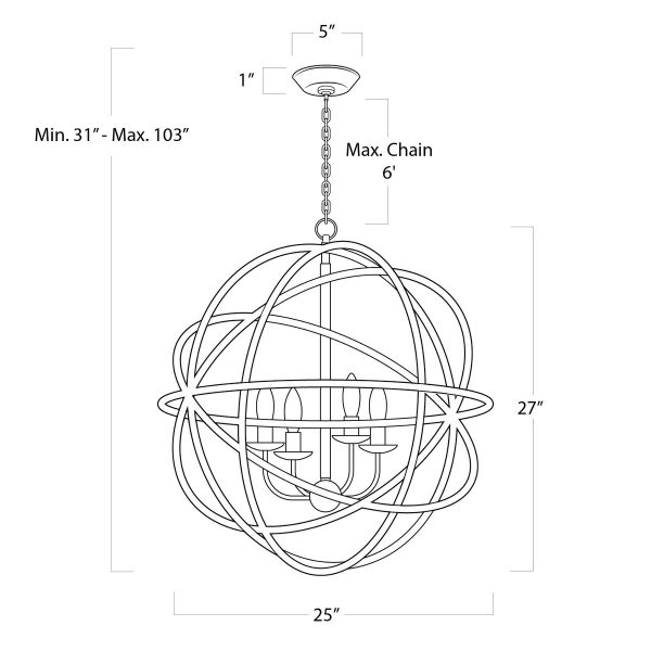 COASTAL ROPE CHANDELIER - Image 6