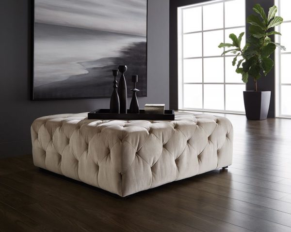 MILANA TUFTED OTTOMAN - Image 5