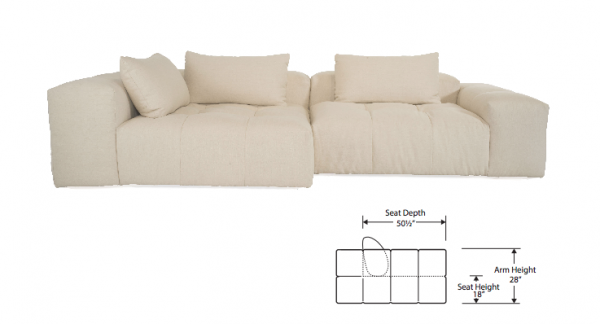 CALIFORNIA MODULAR SOFA-SECTIONAL - Image 7