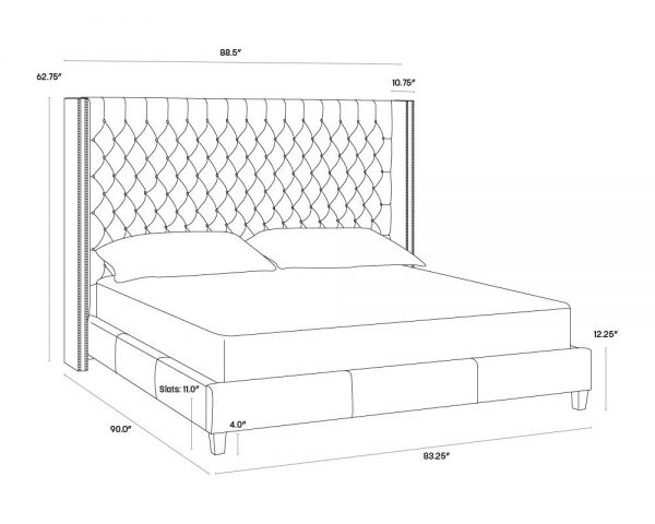 LIZABETH - KING BED - Image 6