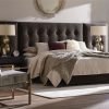 DUNCAN - UPHOLSTERED WING BED - Image 8