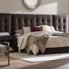 DUNCAN - UPHOLSTERED WING BED