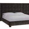 DUNCAN - UPHOLSTERED WING BED - Image 2