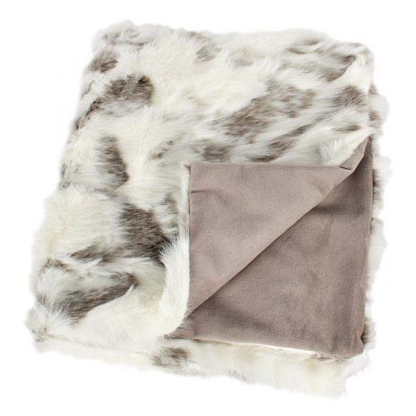 ARCTIC FOX THROW