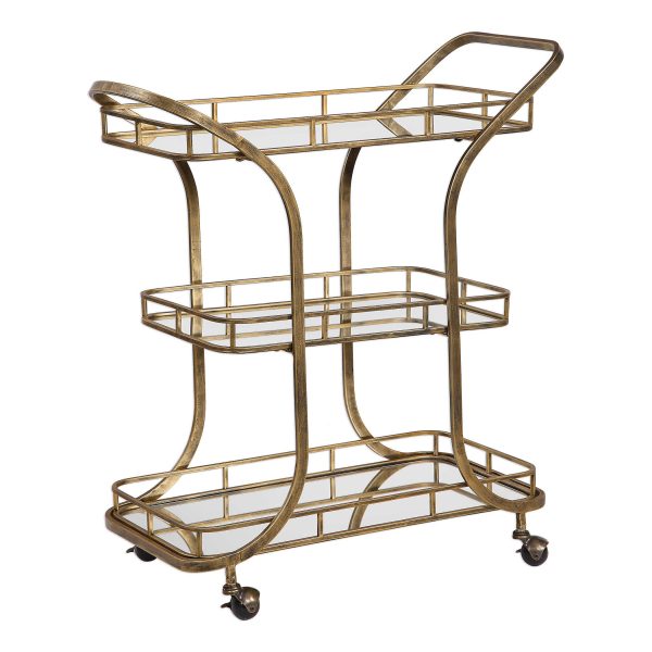 STASSO SERVING CART