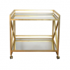 GOLD LEAF BAR CART - Image 2
