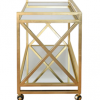 GOLD LEAF BAR CART - Image 3