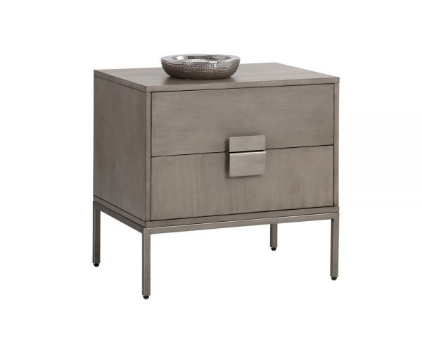 ASH GREY NIGHTSTAND - Image 4