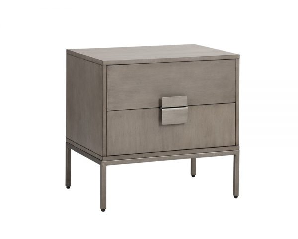 ASH GREY NIGHTSTAND