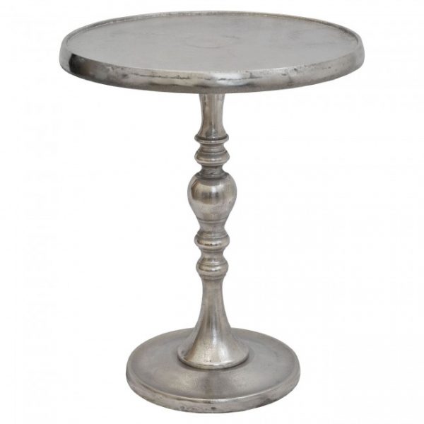 NICKEL ACCENT TABLE