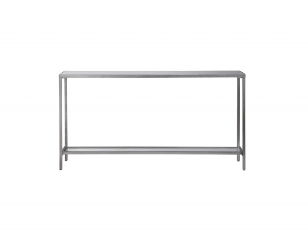 PARIS - SILVER LEAF CONSOLE TABLE