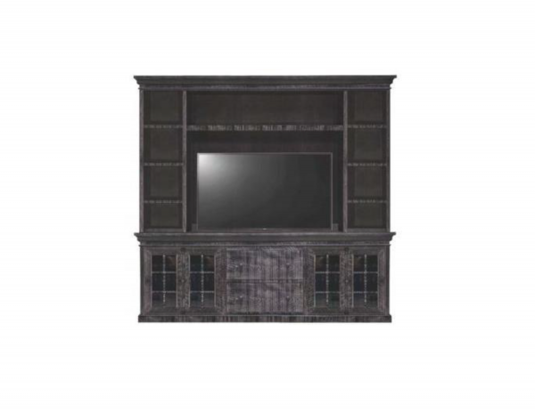 AXEL MEDIA STAND & WALL UNIT WITH TWO CENTRE DRAWERS - Image 3