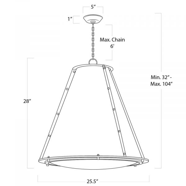 ADELINE WHITE CHANDELIER - Image 9