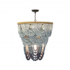 AMBER OMBRE BEADED CHANDELIER