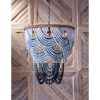 AMBER OMBRE BEADED CHANDELIER - Image 2