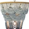 AMBER OMBRE BEADED CHANDELIER - Image 5