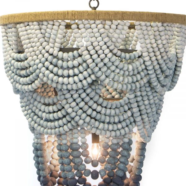 AMBER OMBRE BEADED CHANDELIER - Image 5