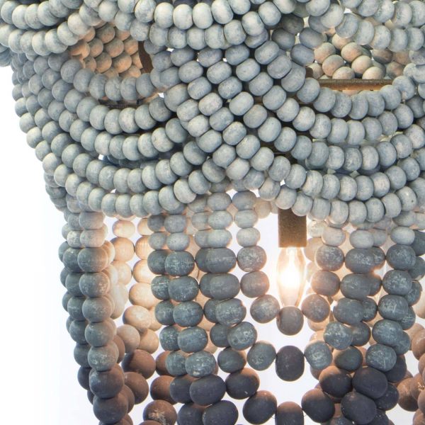 AMBER OMBRE BEADED CHANDELIER - Image 7