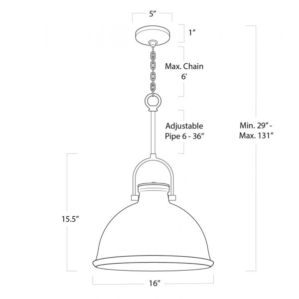 DALIA BLACK CHANDELIER - Image 8