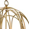 IRIS GOLD LEAF PENDANT - LARGE - Image 5
