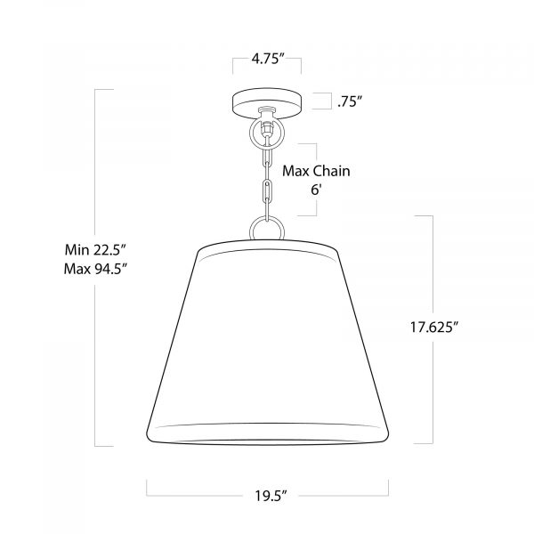 PHOENIX OUTDOOR PENDANT - LARGE - Image 12