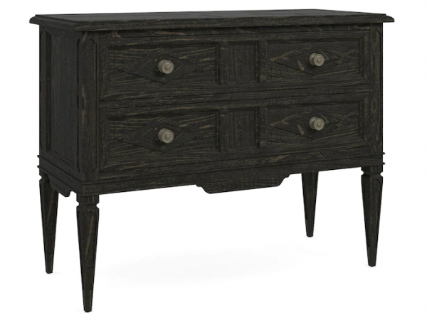 BLAIRE TWO DRAWER CHEST - CAVERN BLACK - Image 2