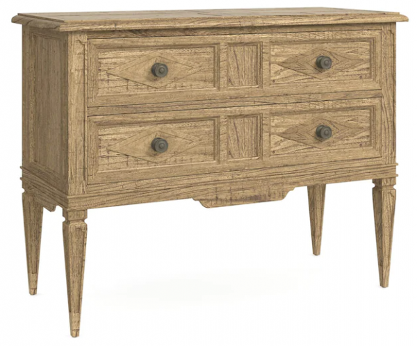 BLAIRE TWO DRAWER CHEST - SIERRA BROWN - Image 2