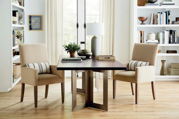 JULIETTE DINING TABLE - BRASS FINISH - Image 5