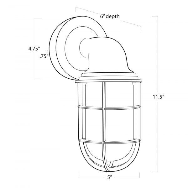 AKELA SINGLE SCONCE - RUBBED BRONZE - Image 6