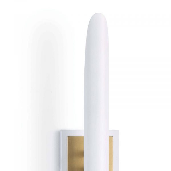 RUNE SCONCE - WHITE & BRASS - Image 6