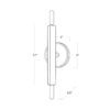 SABER SCONCE - RUBBED BRONZE - Image 8