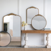 BAROQUE MIRROR IN GOLD
