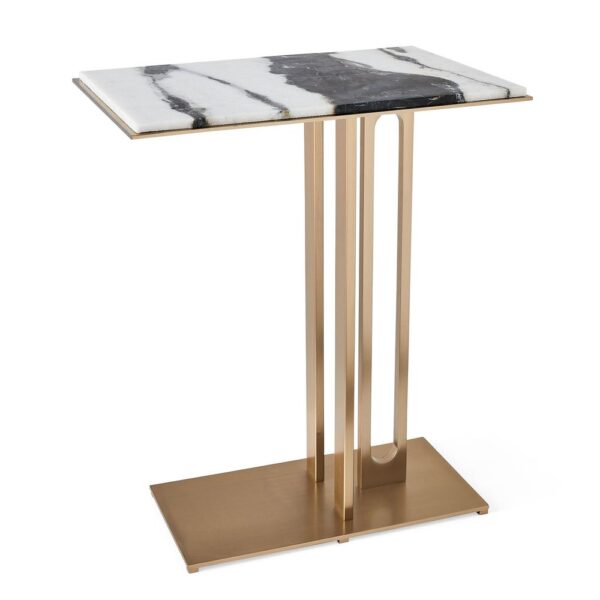 MARBLE ACCENT TABLE