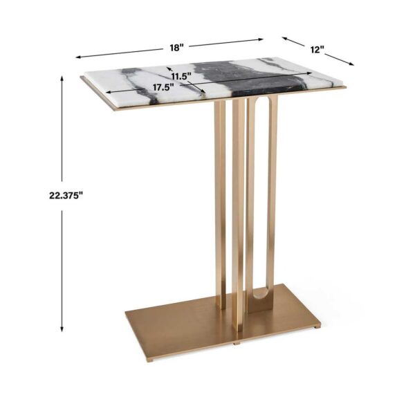 MARBLE ACCENT TABLE - Image 4